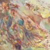 Pamono Sebastiano Sanguigni, Still Life Abstraction, Oil Painting, 2000s> Abstraction