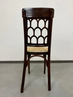 Pamono Secession Beehive Chair attributed to Koloman Moser for J&J Kohn, 1890s><noscript><img width=