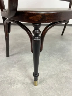 Hot Pamono Secession Bentwood Bench from Thonet, 1890s