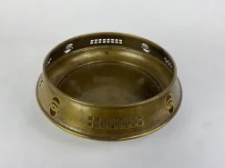 Pamono Secession Brass Bowl attributed to Jutta Sika and Kolo Moser, 1890s