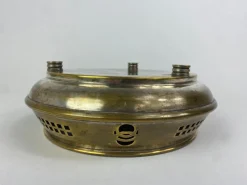 Pamono Secession Brass Bowl attributed to Jutta Sika and Kolo Moser, 1890s