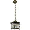 Pamono Secession Hanging Lamp attributed Josef Hoffmann, 1890s> Ceiling Lights