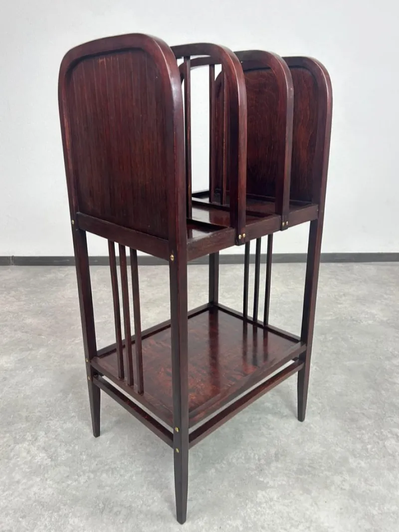 Sale Pamono Secession Magazine Holder by Otto Wagner for Thonet, 1890s