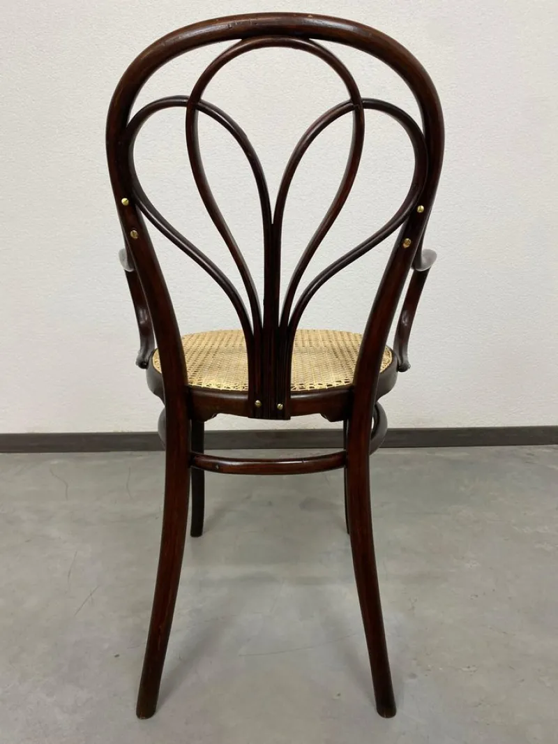 Pamono Secession No. 25 Desk Chair attributed to Thonet, 1890s> Office Chairs