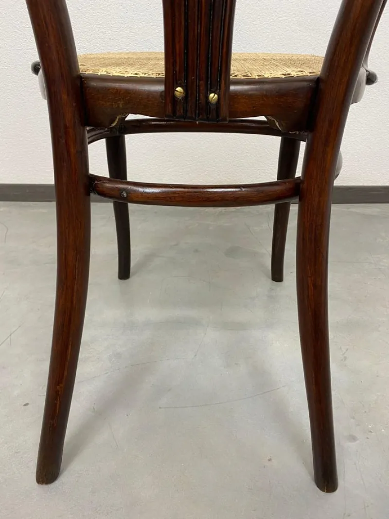 Pamono Secession No. 25 Desk Chair attributed to Thonet, 1890s> Office Chairs