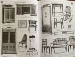 Pamono Secession No. 1149 Mirror attributed to Koloman Moser for Jacob & Josef Kohn, 1890s> Side Chairs & Dining Chairs