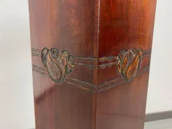 Pamono Secession Plant Column by Josef Maria Olbrich, 1890s><noscript><img width=