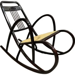 Pamono Secession Rocking Chair by Marcel Kammerer for Thonet, 1890s> Rocking Chairs