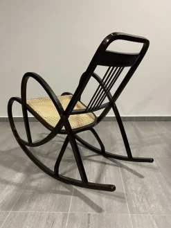 Pamono Secession Rocking Chair by Marcel Kammerer for Thonet, 1890s> Rocking Chairs