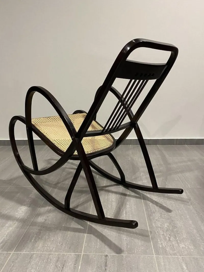 Pamono Secession Rocking Chair by Marcel Kammerer for Thonet, 1890s> Rocking Chairs