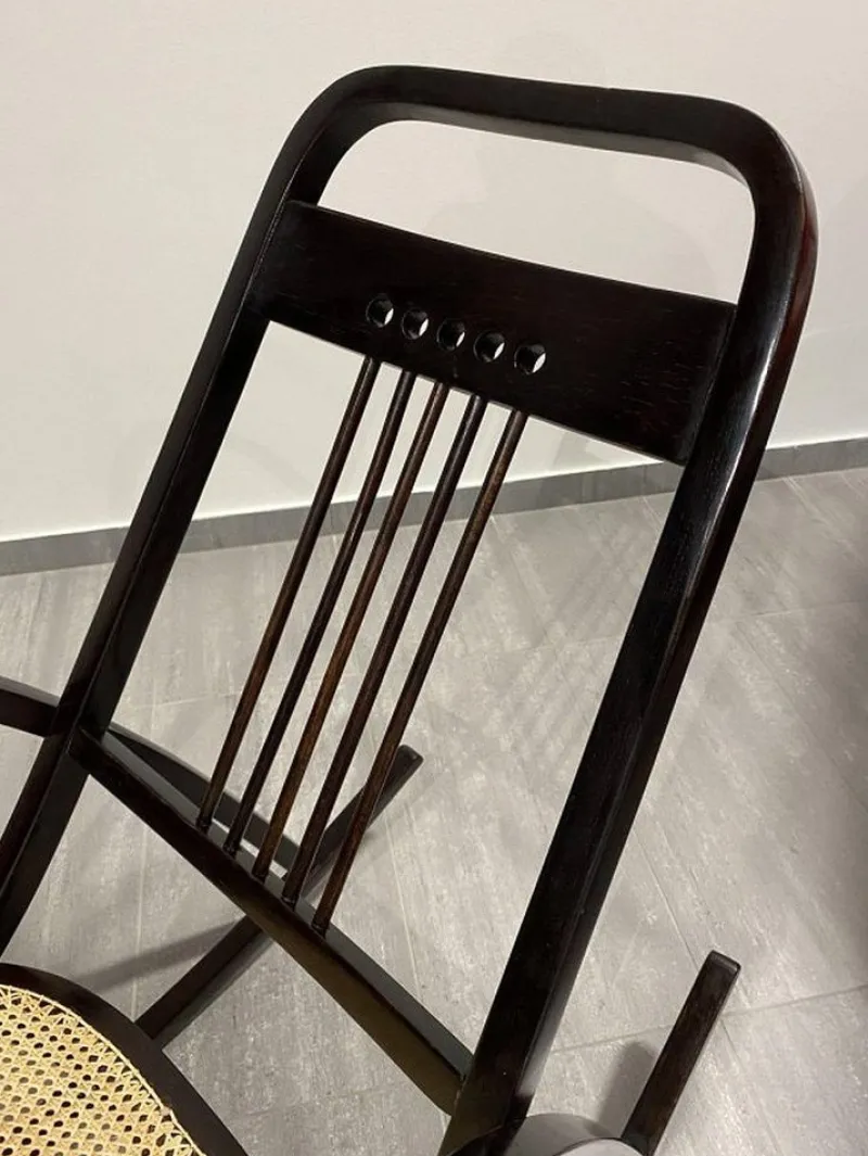 Pamono Secession Rocking Chair by Marcel Kammerer for Thonet, 1890s> Rocking Chairs