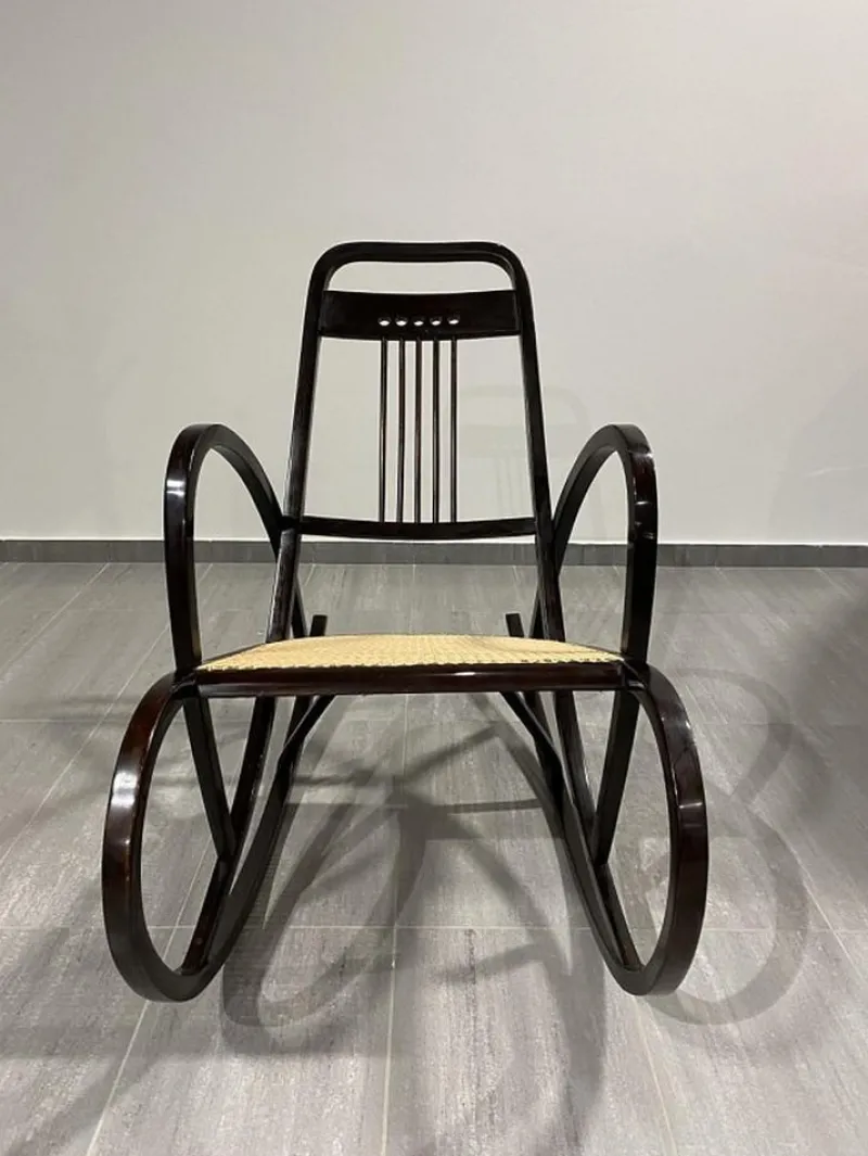 Pamono Secession Rocking Chair by Marcel Kammerer for Thonet, 1890s> Rocking Chairs