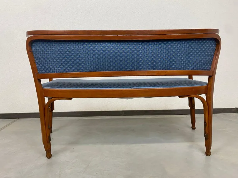 Pamono Secession Seating Group by Gustav Siegel for J&J Kohn, 1890s, Set of 3> Living Room Sets