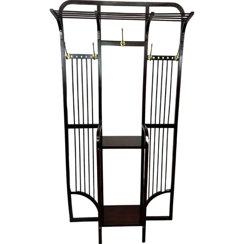 Pamono Secession Wall Hanger by Marcel Kammerer for Thonet, 1930s> Racks, Hooks & Valets