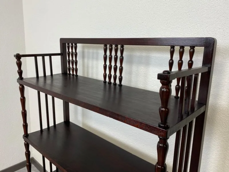 Clearance Pamono Secession Wood Bookshelf, 1890s