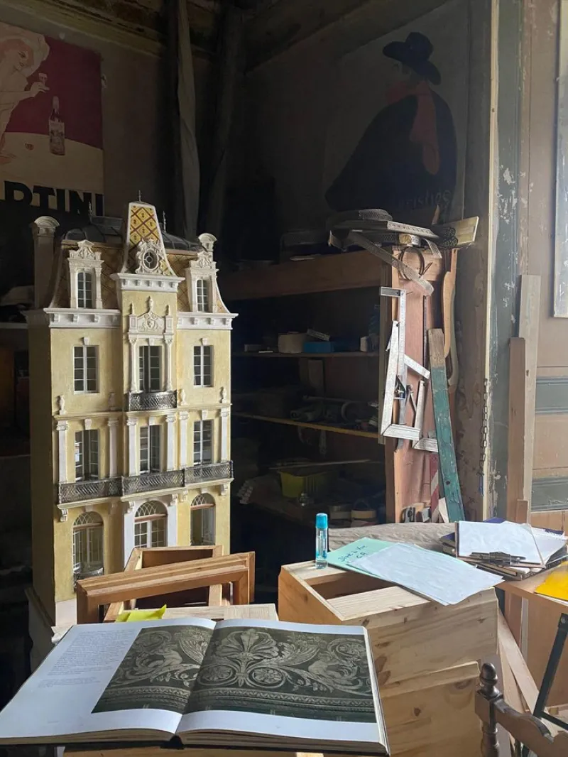 Pamono Second Empire Dollhouse Yet Unnamed Eric Lansdown 2025 Gabian France> Decorative Objects
