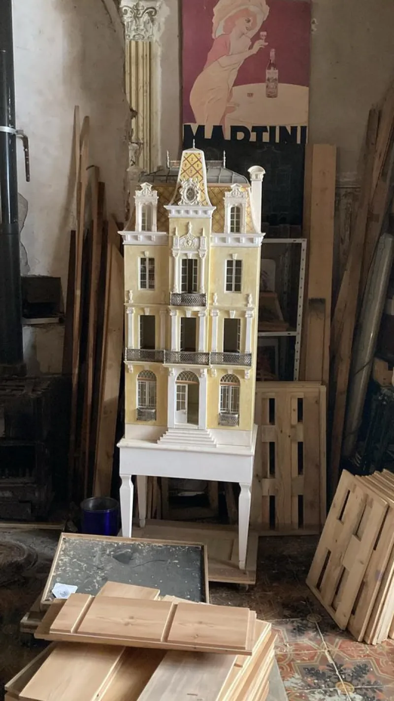 Pamono Second Empire Dollhouse Yet Unnamed Eric Lansdown 2025 Gabian France> Decorative Objects