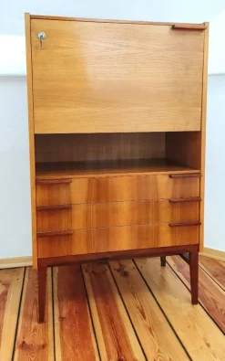 Pamono Secretaire attributed to Frantisek Mezulanik for Up Závody, Former Czechoslovakia, 1960s> Secretaires