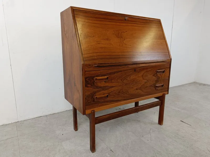 Pamono Secretaire by Arne Wahl Iversen for Vinde Mobelfabrik, 1960s> Secretaires