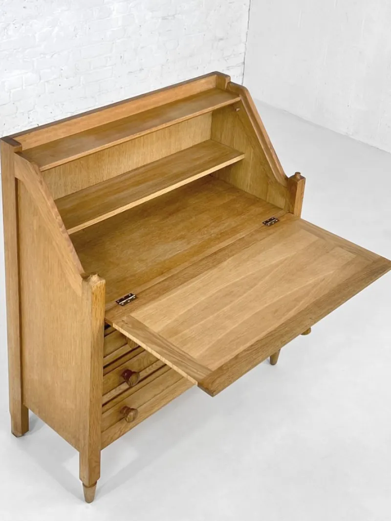 Pamono Secretaire by Guillerme and Chambron, 1950s> Secretaires