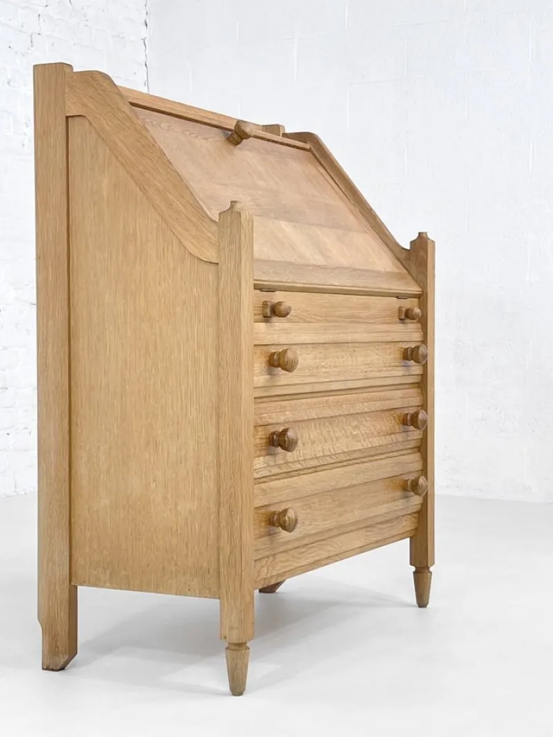 Pamono Secretaire by Guillerme and Chambron, 1950s> Secretaires