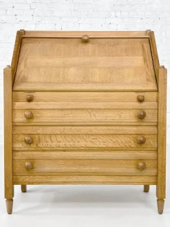 Pamono Secretaire by Guillerme and Chambron, 1950s><noscript><img width=