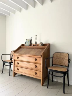 Pamono Secretaire by Guillerme Et Chambron, 1940s><noscript><img width=