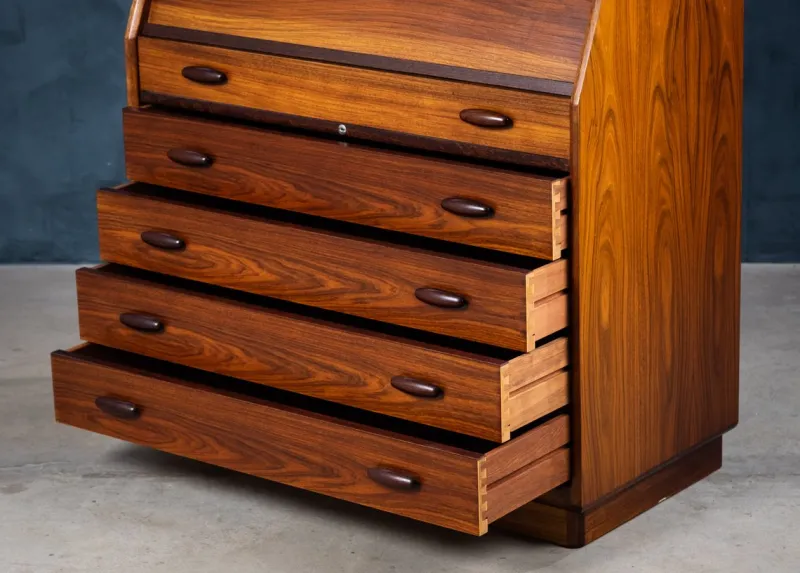 Online Pamono Secretaire in Rosewood from Dyrlund, Denmark, 1970s