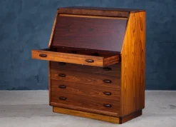 Online Pamono Secretaire in Rosewood from Dyrlund, Denmark, 1970s