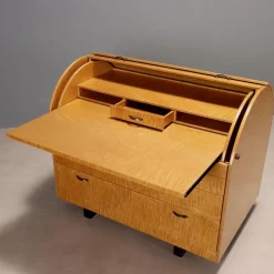 Pamono Secretaire with Drawers by Giovanni Offredi for Saporiti Italia, 1970s><noscript><img width=