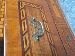 Hot Pamono Secretaire with Flap by Lorenzo Lorenzi, 1830