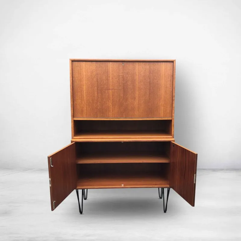 Pamono Secretary by Wk Möbel, 1960s> Secretaires