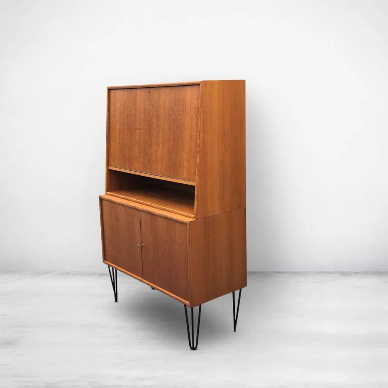 Pamono Secretary by Wk Möbel, 1960s> Secretaires