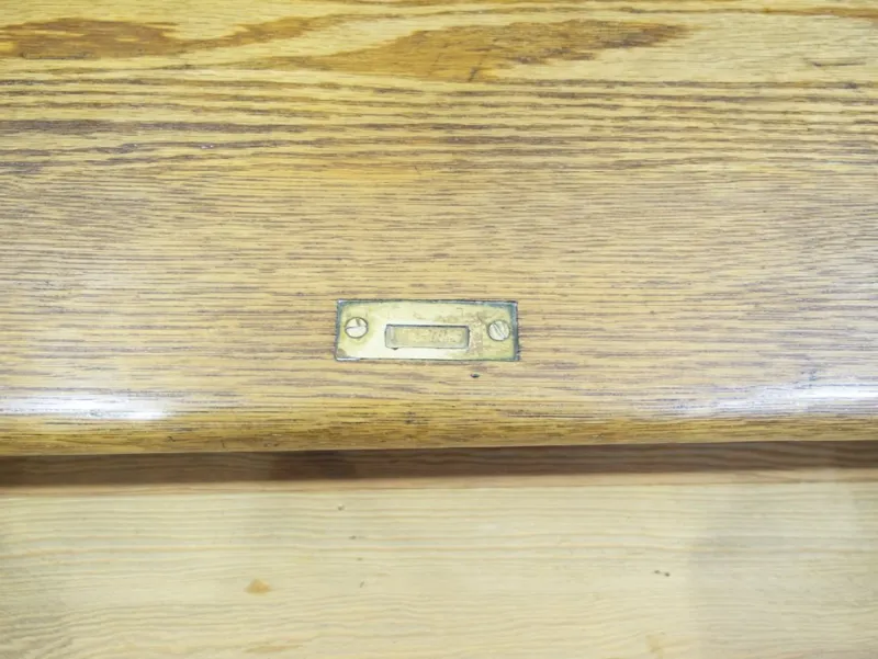 Pamono Secretary Desk in Oak> Secretaires