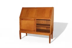 Pamono Secretary in Teak Denmark by H.W. Klein for Bramin, 1960s> Secretaires