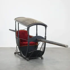 Pamono Sedan Chair Carriage, Late 19th Century> Garden Seating