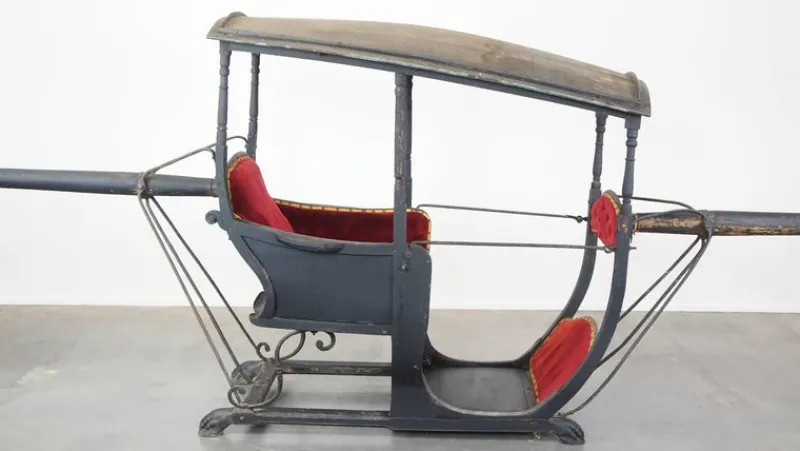 Pamono Sedan Chair Carriage, Late 19th Century> Garden Seating