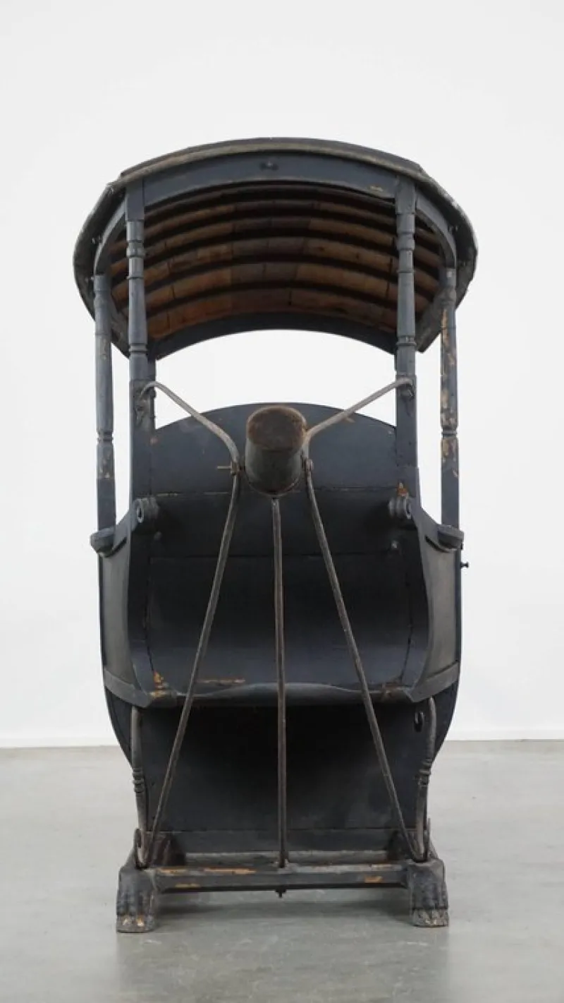 Pamono Sedan Chair Carriage, Late 19th Century> Garden Seating