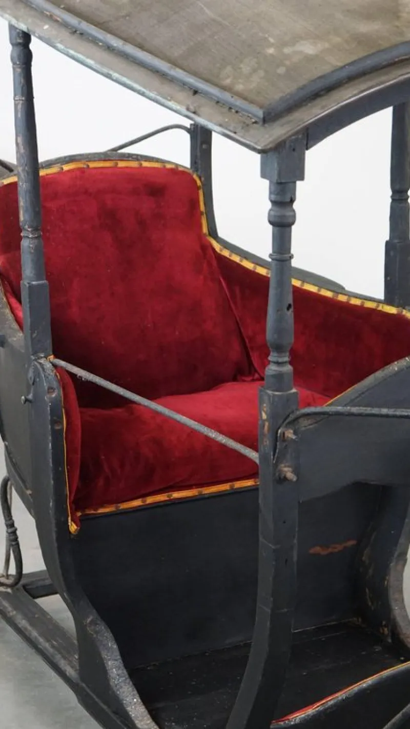Pamono Sedan Chair Carriage, Late 19th Century> Garden Seating
