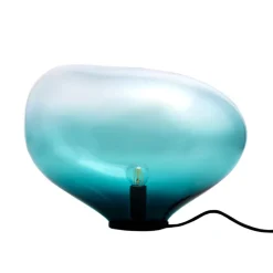 Outlet Pamono Sedna Petrol L Table Lamp by Simone Lueling for Eloa