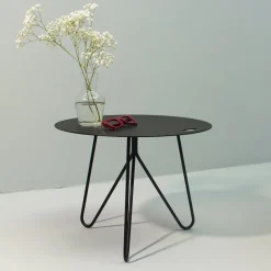 Pamono Seis Center Table in Black by Mendes Macedo for Galula><noscript><img width=
