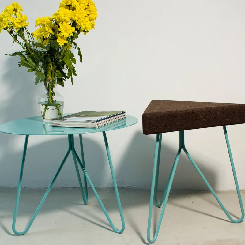 Sale Pamono Seis Center Table in Blue by Mendes Macedo for Galula