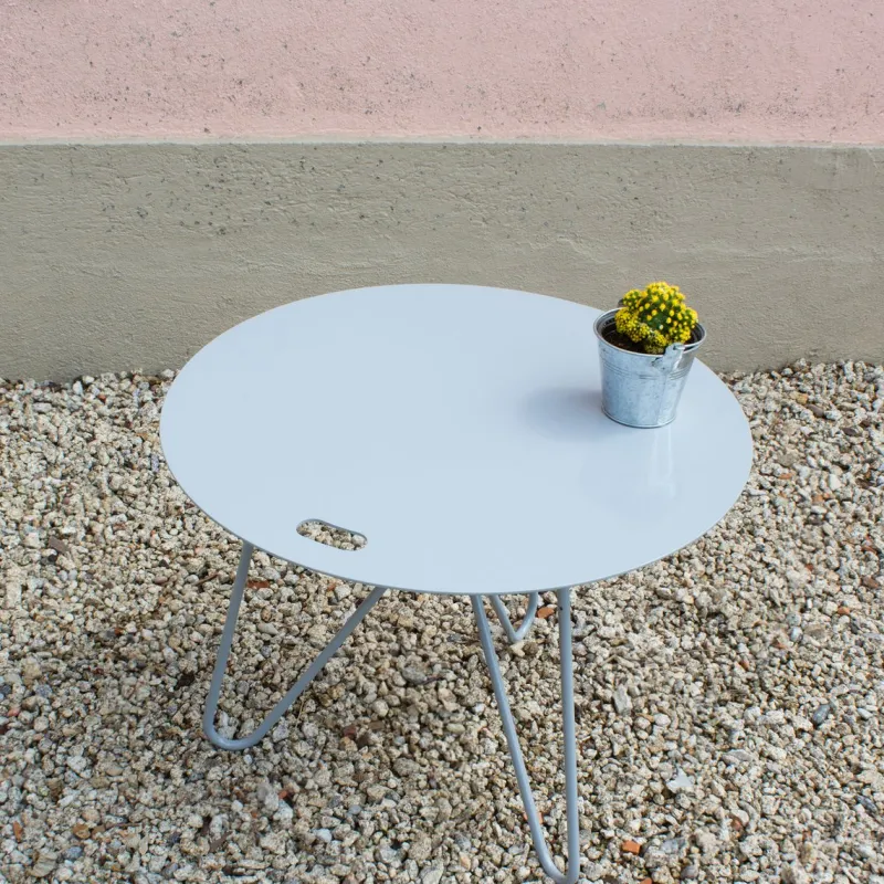 New Pamono Seis Center Table in Grey by Mendes Macedo for Galula
