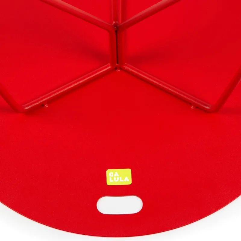 New Pamono Seis Center Table in Red by Mendes Macedo for Galula