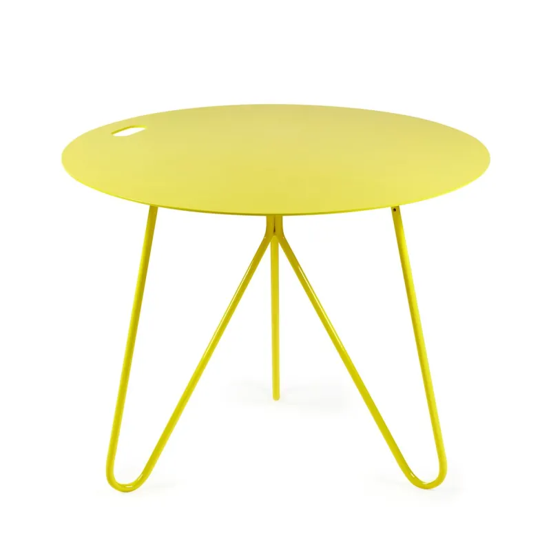 Clearance Pamono Seis Center Table in Yellow by Mendes Macedo for Galula