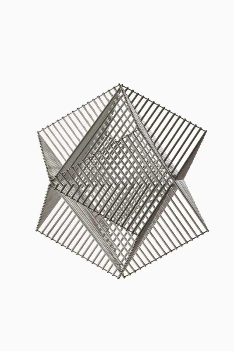 New Pamono Sektorn Mekanik Sculpture in Aluminum by Bertil Herlow Svensson, 1960s