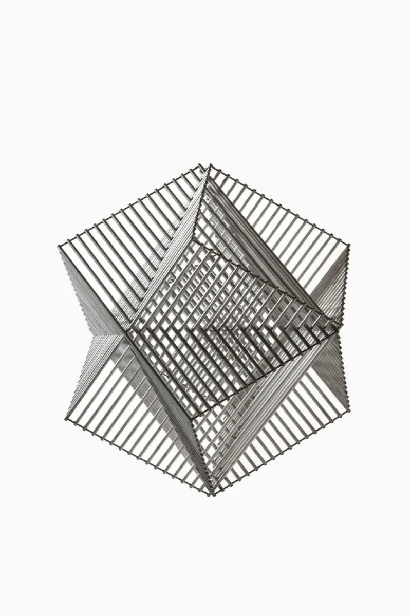 New Pamono Sektorn Mekanik Sculpture in Aluminum by Bertil Herlow Svensson, 1960s