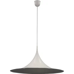 Pamono Semi Pendant Lamp by Claus Bonderup for Fog and Morup, 1970s> Ceiling Lights