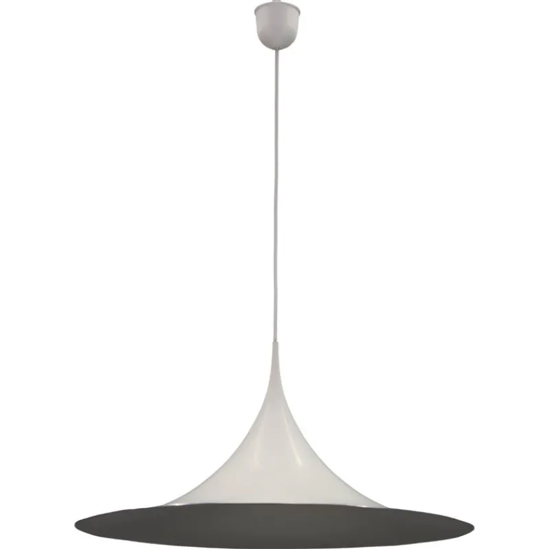 Pamono Semi Pendant Lamp by Claus Bonderup for Fog and Morup, 1970s> Ceiling Lights