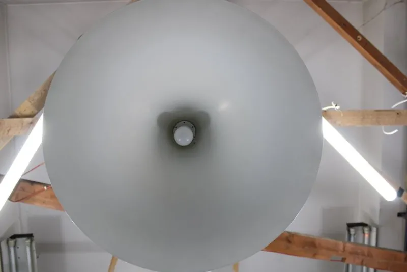 Pamono Semi Pendant Lamp by Claus Bonderup for Fog and Morup, 1970s> Ceiling Lights